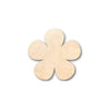 Unfinished Wood Flower Shape - Spring - Craft - up to 46" DIY