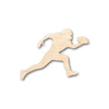 Unfinished Wood Football Player Shape - Sports - Craft - up to 46"