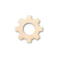 Unfinished Wood Gear Shape - Steampunk Wedding DIY - Craft - up to 46" DIY