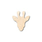Unfinished Wood Giraffe Head Shape - Animal - Wildlife - Craft - up to 46" DIY