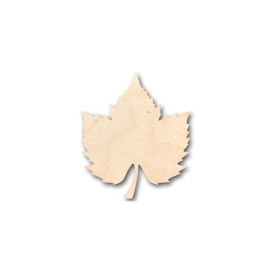 Unfinished Wood Grape Leaf Shape - Fruit - Food - Craft - up to 46" DIY