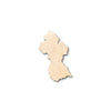 Unfinished Wood Guyana Shape - Country - Craft - up to 46" DIY