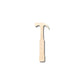 Unfinished Wood Hammer Shape - Tool - Craft - up to 46" DIY