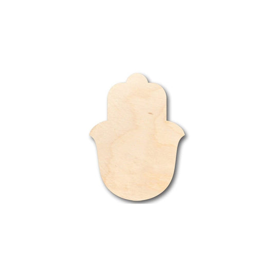 Unfinished Wood Hamsa Shape - Craft - up to 46" DIY