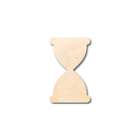 Unfinished Wood Hourglass Shape - Craft - up to 46" DIY