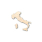 Unfinished Wood Italy Shape 3 Pieces - Country - Craft - up to 46" DIY