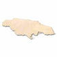 Unfinished Wood Jamaica Shape - Country - Craft - up to 46" DIY