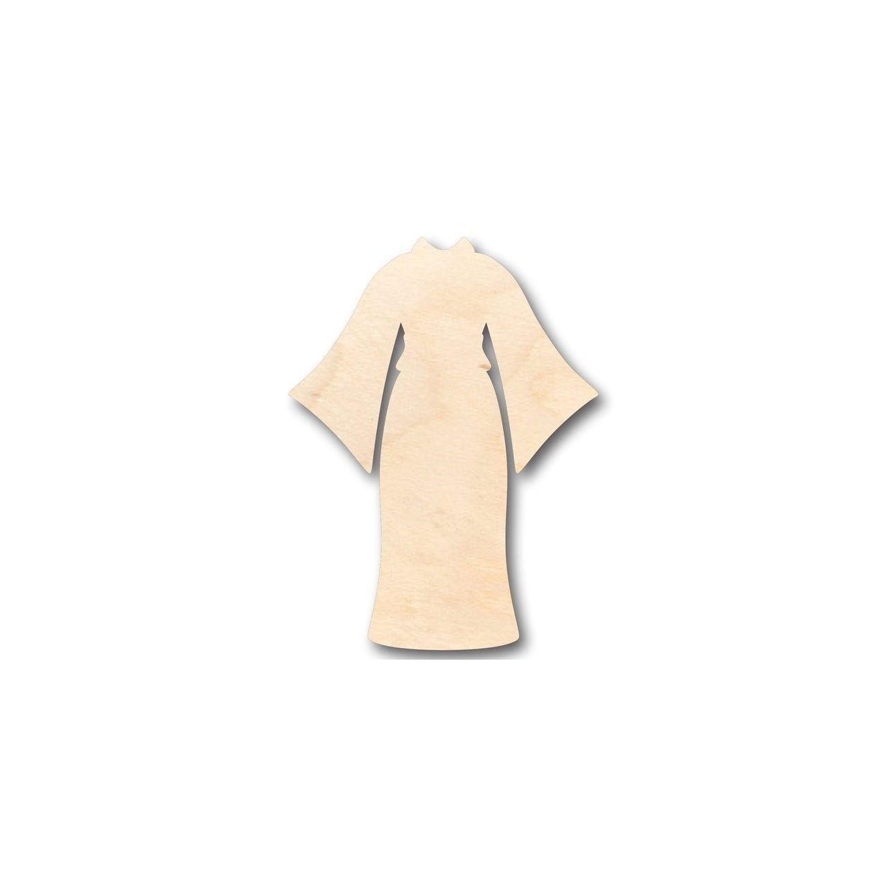Unfinished Wood Japanese Kimono Shape - Craft - up to 46" DIY