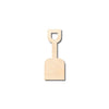 Unfinished Wood Kids Sand Shovel Shape - Ocean - Beach - Nursery - Craft - up to 46" DIY