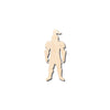 Unfinished Wood Knight Shape - Medieval - Renaissance - Craft - up to 46" DIY