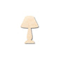 Unfinished Wood Lamp Shape - Craft - up to 46" DIY