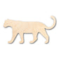 Unfinished Wood Leopard Shape - Animal - Wildlife - Craft - up to 46" DIY