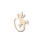 Unfinished Wood Lizard Shape - Animal - Craft - up to 46" DIY