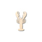 Unfinished Wood Lobster Shape - Ocean - Nursery - Craft - up to 46" DIY