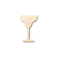 Unfinished Wood Margarita Shape - Bar - Craft - up to 46" DIY