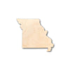 Unfinished Wood Missouri Shape - State - Craft - up to 46" DIY
