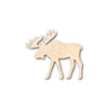Unfinished Wood Moose Shape - Animal - Craft - up to 46" DIY