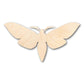Unfinished Wood Moth Shape - Insect - Craft - up to 46" DIY