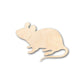 Unfinished Wood Mouse Shape - Animal - Wildlife - Craft - up to 46" DIY