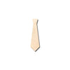 Unfinished Wood Neck Tie Shape - Craft - up to 46" DIY
