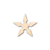 Unfinished Wood Ninja Star Shape - Craft - up to 46" DIY