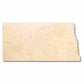 Unfinished Wood North Dakota Shape - State - Craft - up to 46" DIY