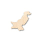 Unfinished Wood Pakistan Shape - Country - Craft - up to 46" Width DIY