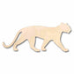 Unfinished Wood Panther Shape - Animal - Wildlife - Craft - up to 46" DIY