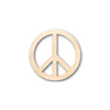 Unfinished Wood Peace Sign Symbol Shape - Craft - up to 46" DIY