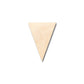 Unfinished Wood Pennant Shape - School - Sports - Craft - up to 46" DIY