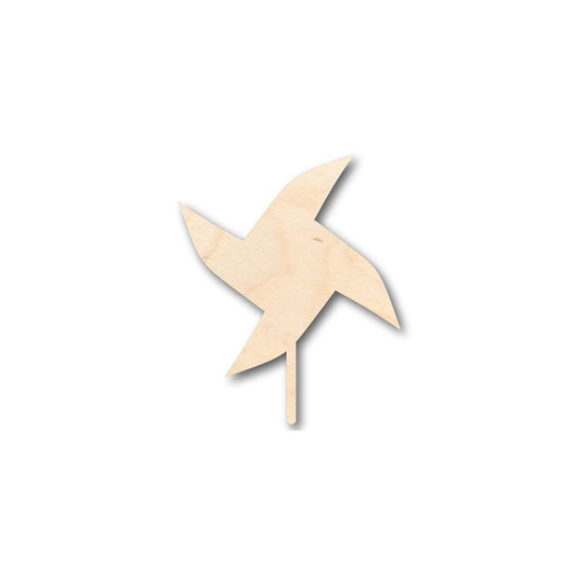 Unfinished Wood Pinwheel Shape - Yard Decor - Craft - up to 46" DIY
