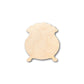 Unfinished Wood Pot of Gold Leprechaun Shape - St Patrick's - Craft - up to 46" DIY