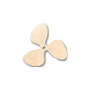 Unfinished Wood Propeller Shape - Fishing - Boat - Craft - up to 46" DIY