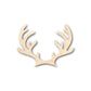 Unfinished Wood Reindeer Antlers Shape - Animal - Wildlife - Craft - up to 46" DIY