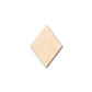 Unfinished Wood Rhombus Shape - Craft - up to 46" DIY