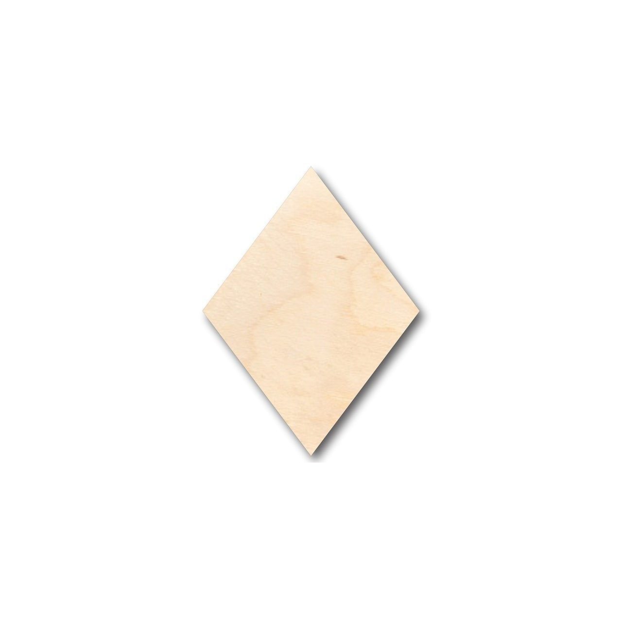 Unfinished Wood Rhombus Shape - Craft - up to 46" DIY