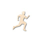 Unfinished Wood Running Boy Shape - Track Cross Country - Sports - Room Decor - up to 46" DIY