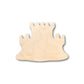 Unfinished Wood Sandcastle Shape - Ocean - Beach - Nursery - Craft - up to 46" DIY