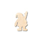 Unfinished Wood Santa Claus Wave Shape - Christmas - Ornament - Craft - up to 46" DIY