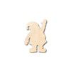 Unfinished Wood Santa Claus Wave Shape - Christmas - Ornament - Craft - up to 46" DIY