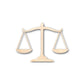 Unfinished Wood Scales of Justice Shape - Law - Courthouse - Craft - up to 46" DIY
