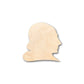 Unfinished Wood Shakespeare Shape - Literature - History - Craft - up to 46" DIY