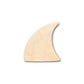 Unfinished Wood Shark Fin Shape - Ocean - Beach - Nursery - Craft - up to 46" DIY