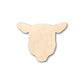 Unfinished Wood Sheep Head Shape - Farm Animal - Craft - up to 46" DIY
