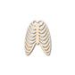 Unfinished Wood Skeleton Rib Cage Shape - Craft - up to 46" DIY