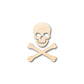 Unfinished Wood Skull Crossbones Shape - Pirates - 3 Piece Craft - up to 46" DIY