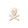 Unfinished Wood Skull Crossbones Shape - Pirates - 3 Piece Craft - up to 46" DIY