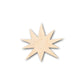 Unfinished Wood Starburst Explosion Shape - Space - Nursery - Craft - up to 46" DIY