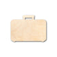 Unfinished Wood Suitcase Shape - Craft - up to 46" DIY