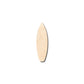 Unfinished Wood Surfboard Shape - Surfing - Ocean - Beach - Nursery - Craft - up to 46" DIY